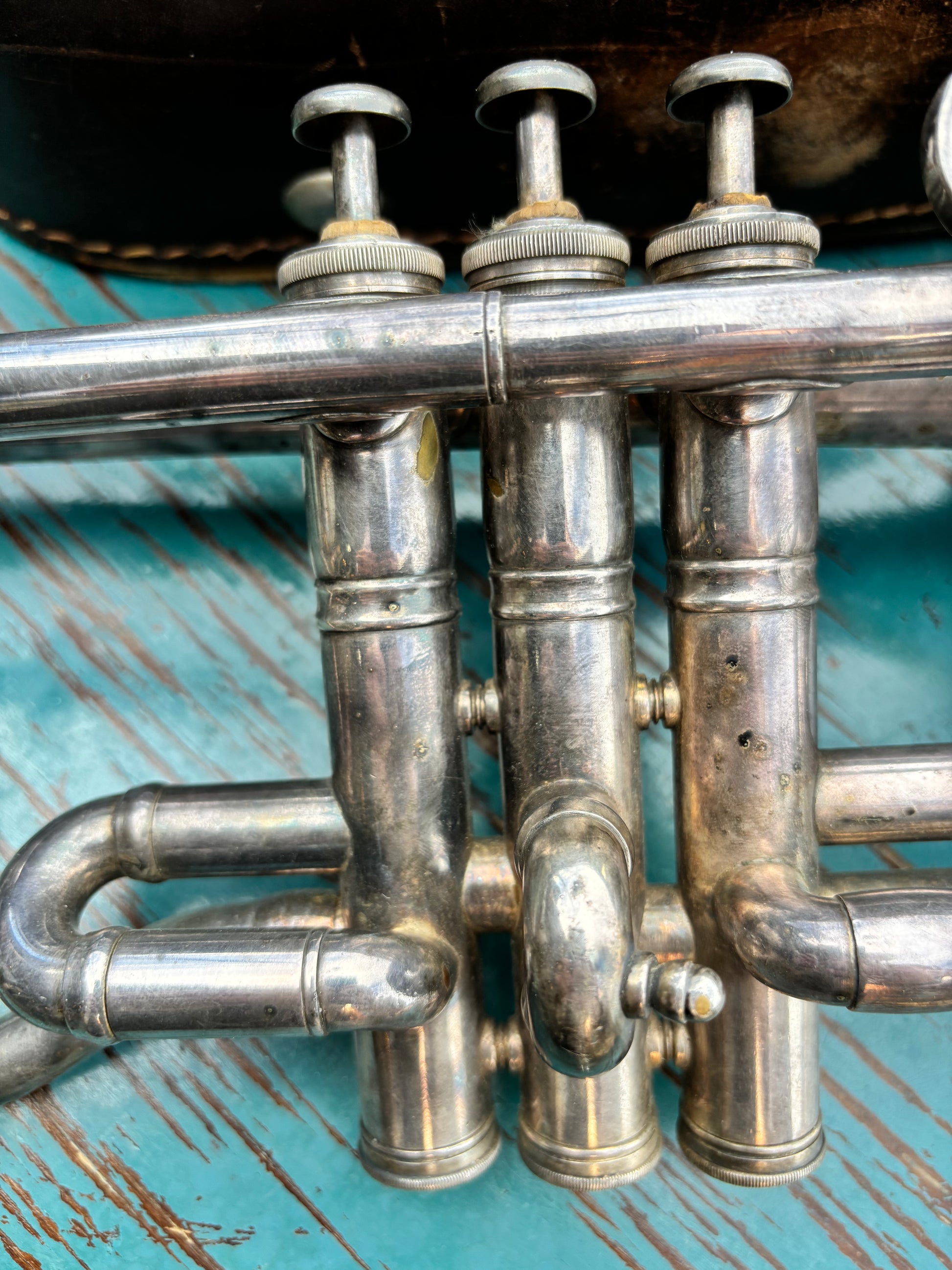 Rare Besson Cornet in E Flat Trumpet – La La Vintage