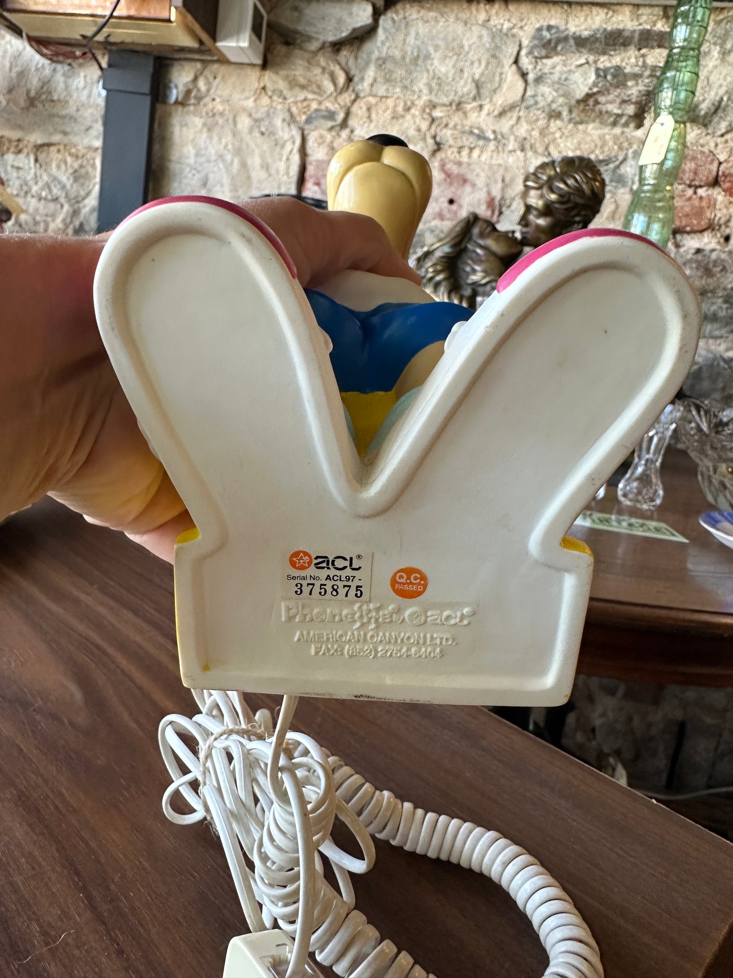 Vintage Dr Dog novelty telephone