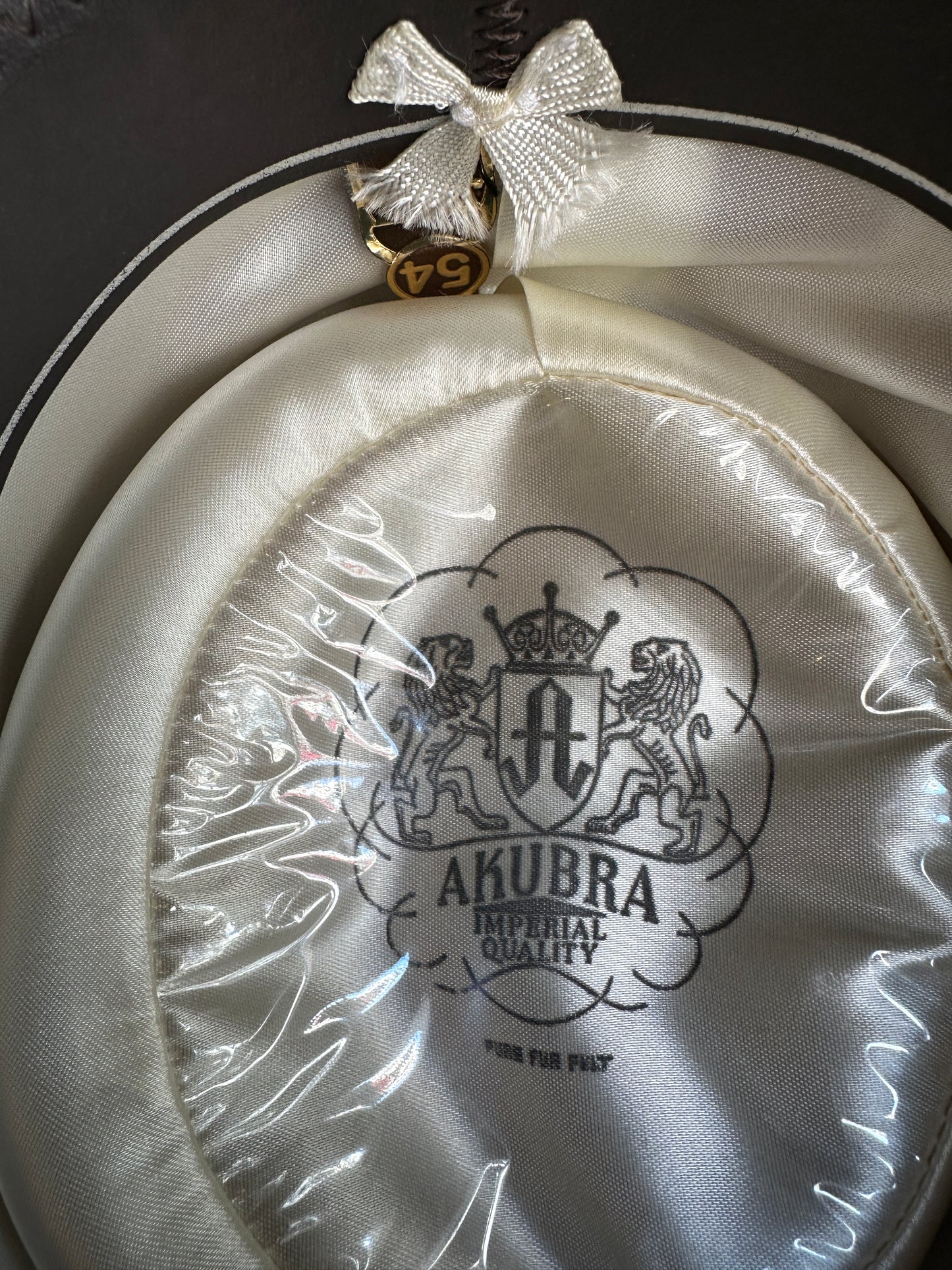 Akubra Hat “Down Under” Australian Genuine Fur Felt (size 54)