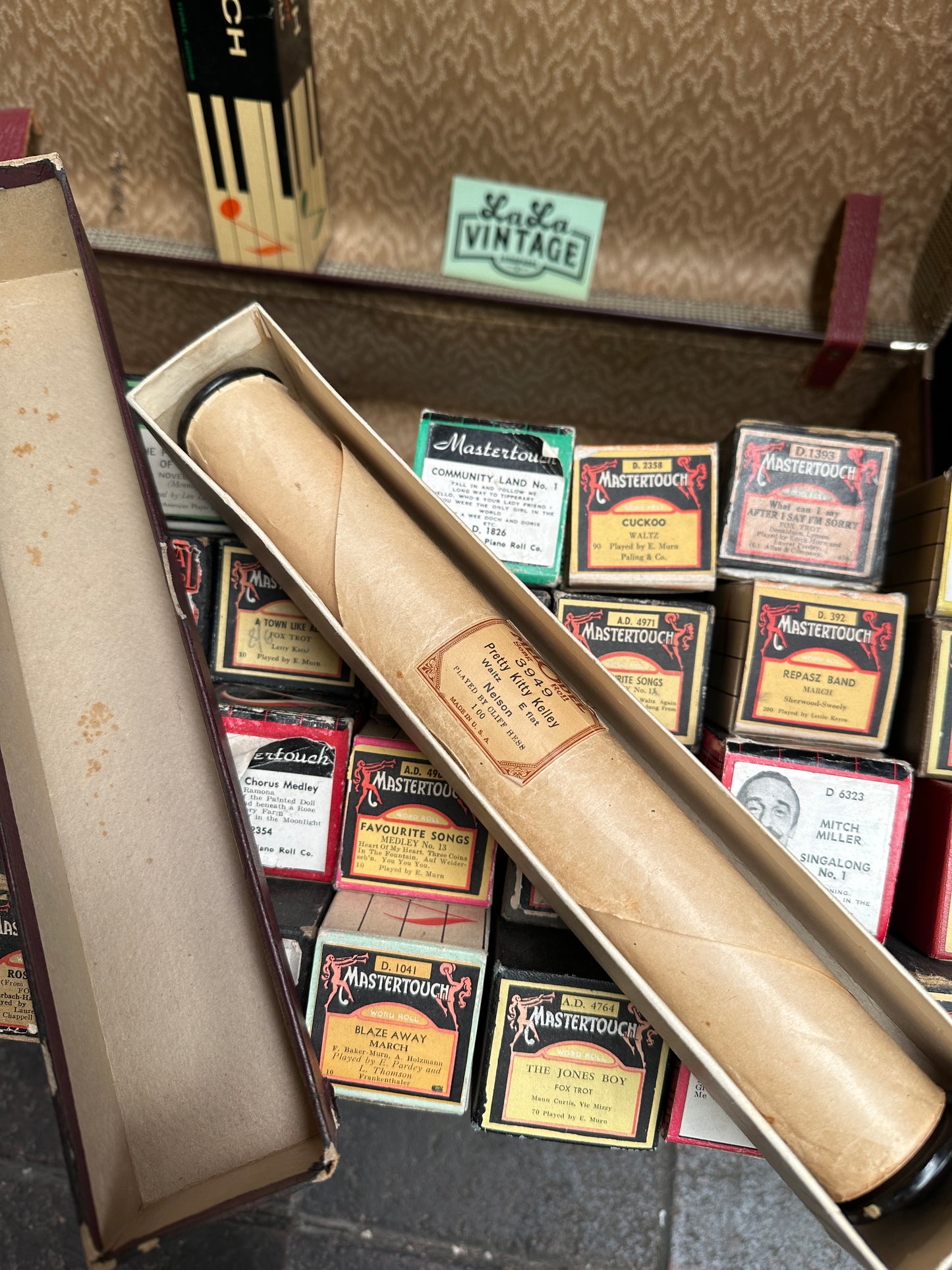 Antique Pianola Rolls, Sold Separately