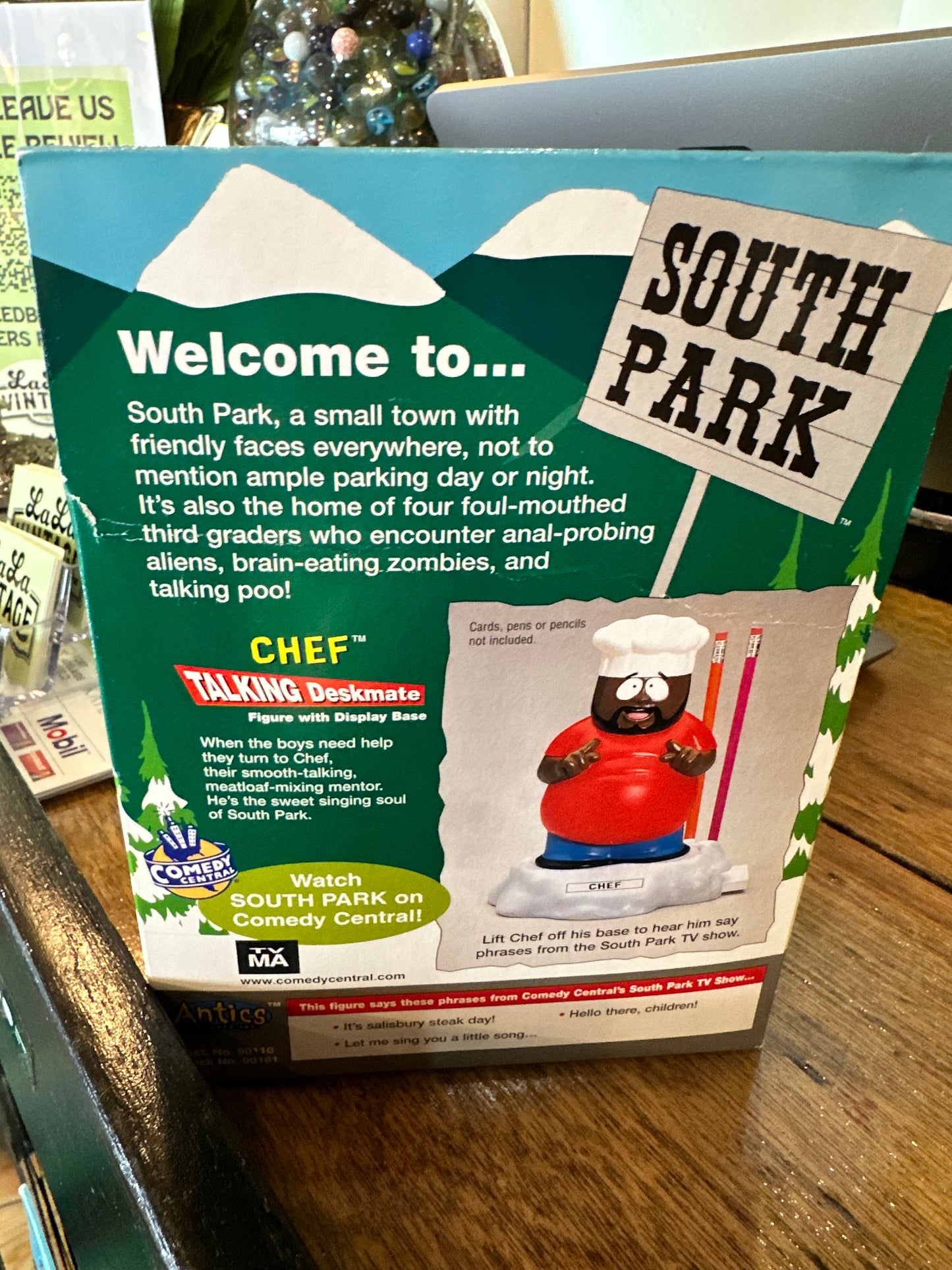 South Park Talking Deskmate Figures, in Original Boxes