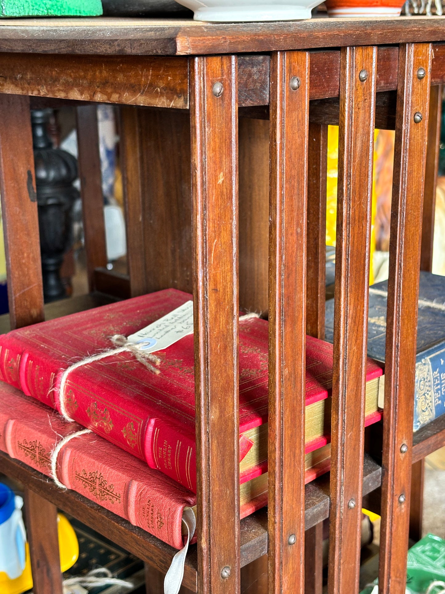 Antique Revolving Bookcase