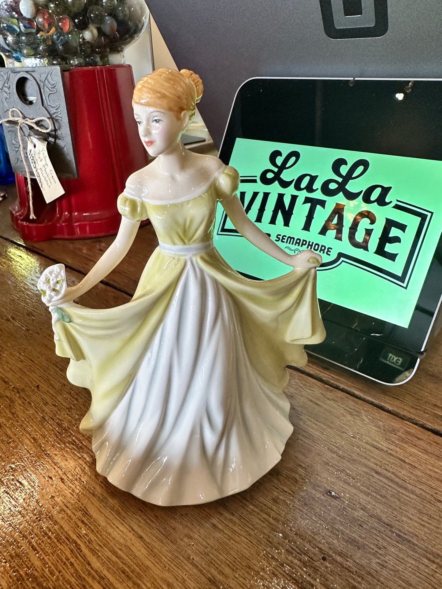 Royal Doulton Flower of The Month January Figurine