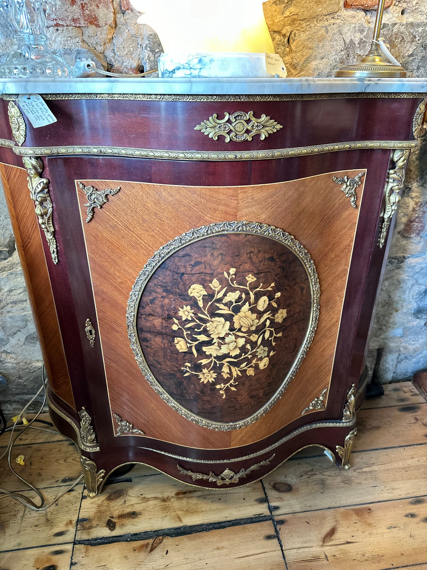 Beautiful Repro Louis XV French Commode