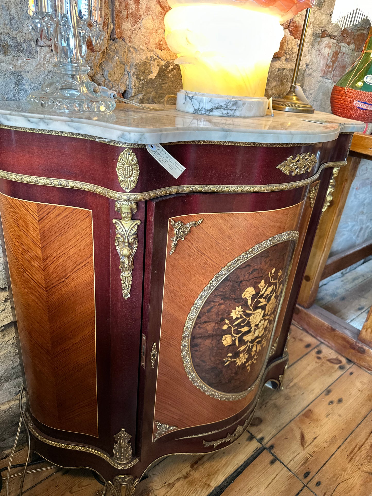 Beautiful Repro Louis XV French Commode