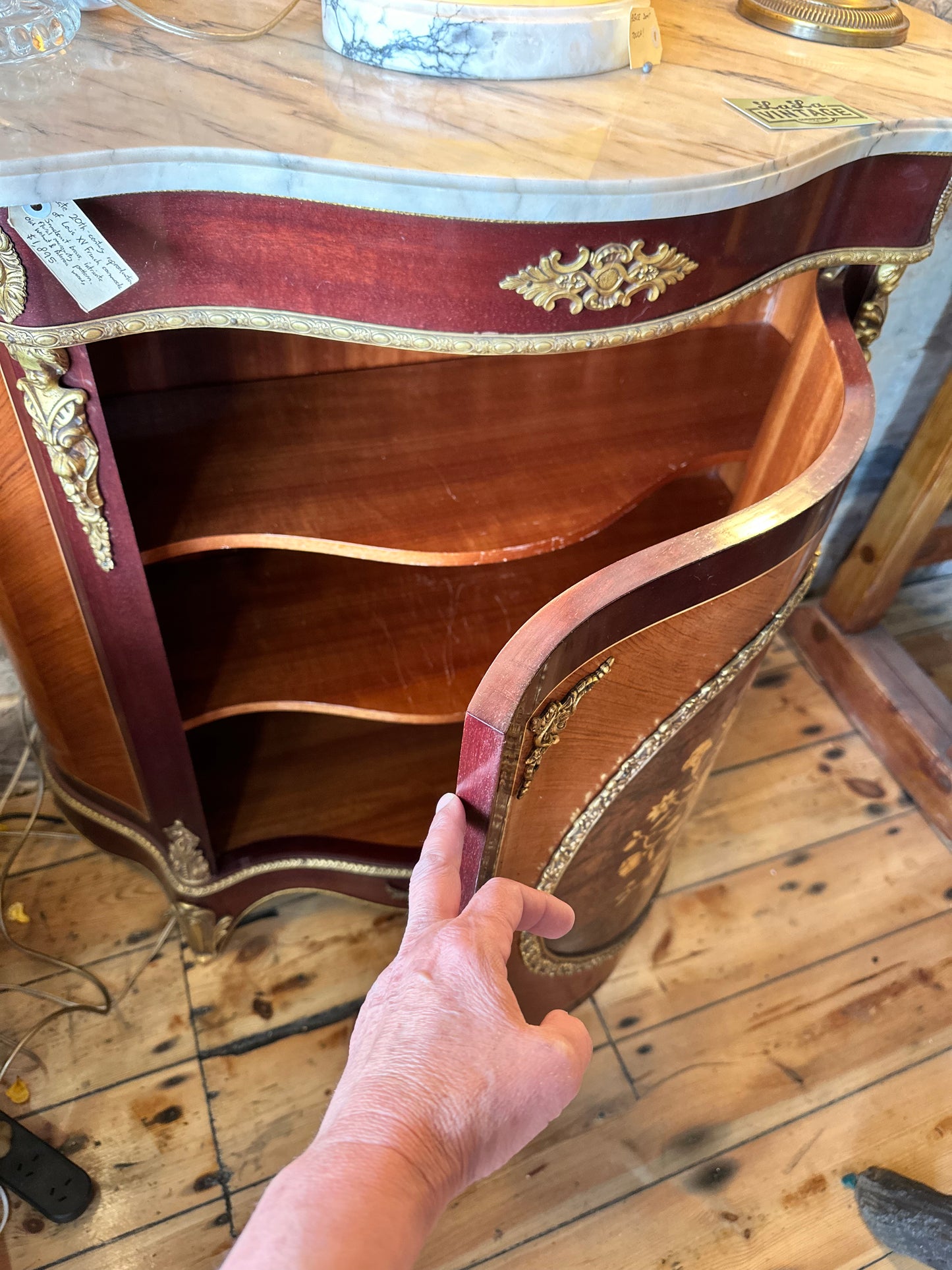 Beautiful Repro Louis XV French Commode