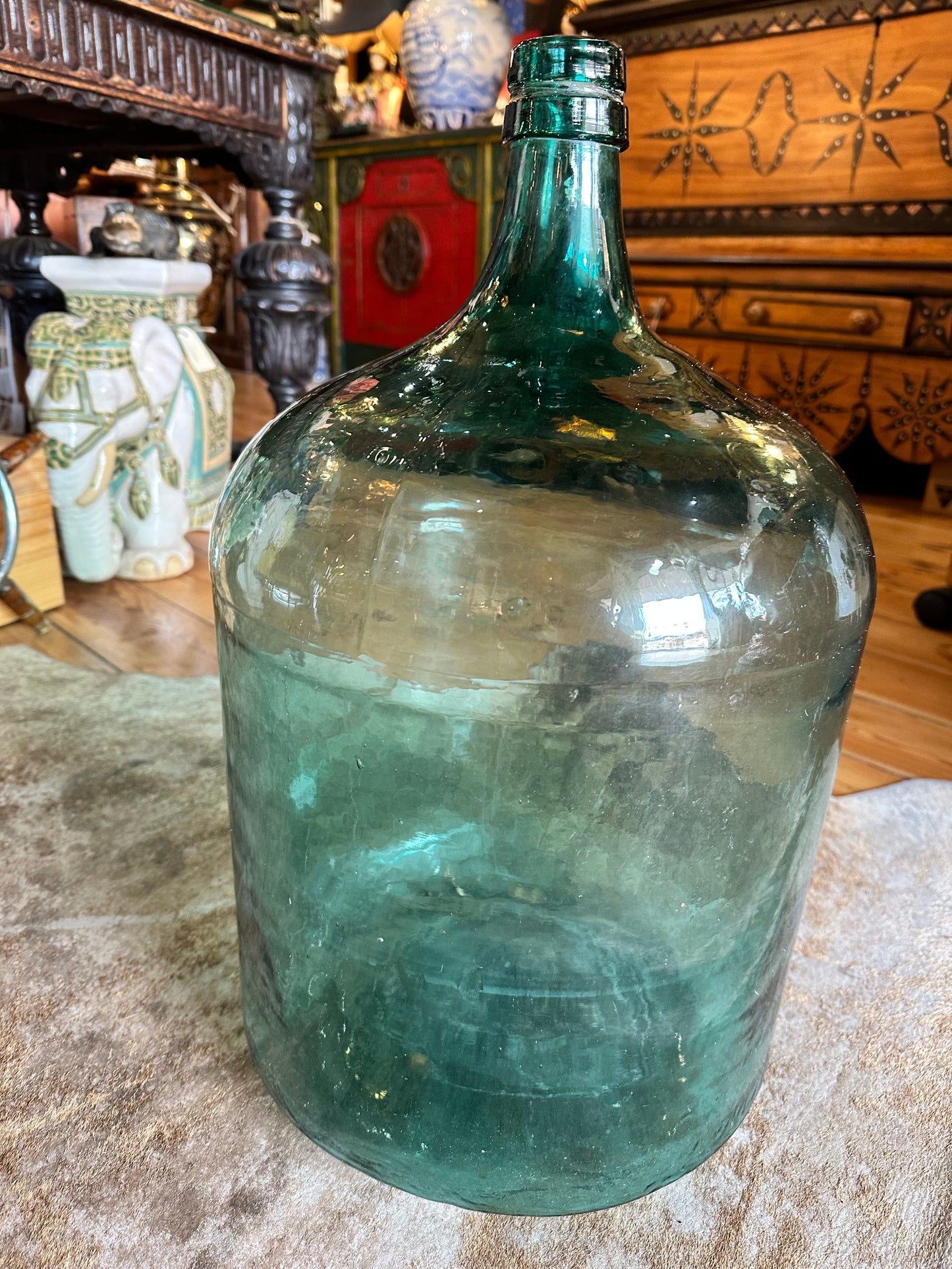 Large Vintage Demijohn