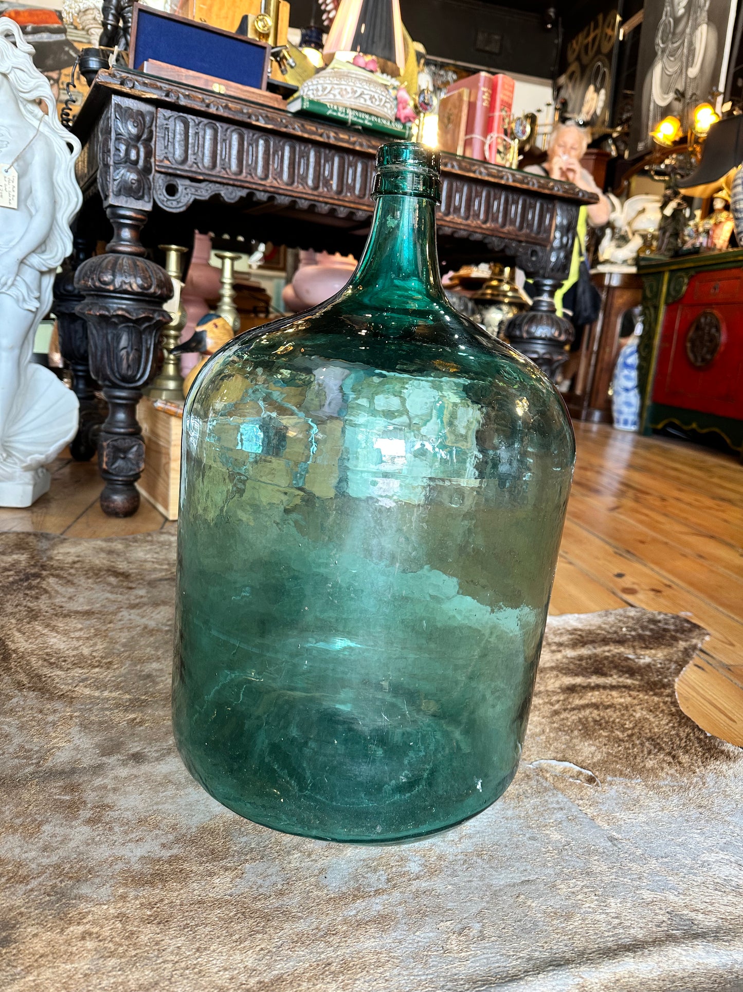 Large Vintage Demijohn