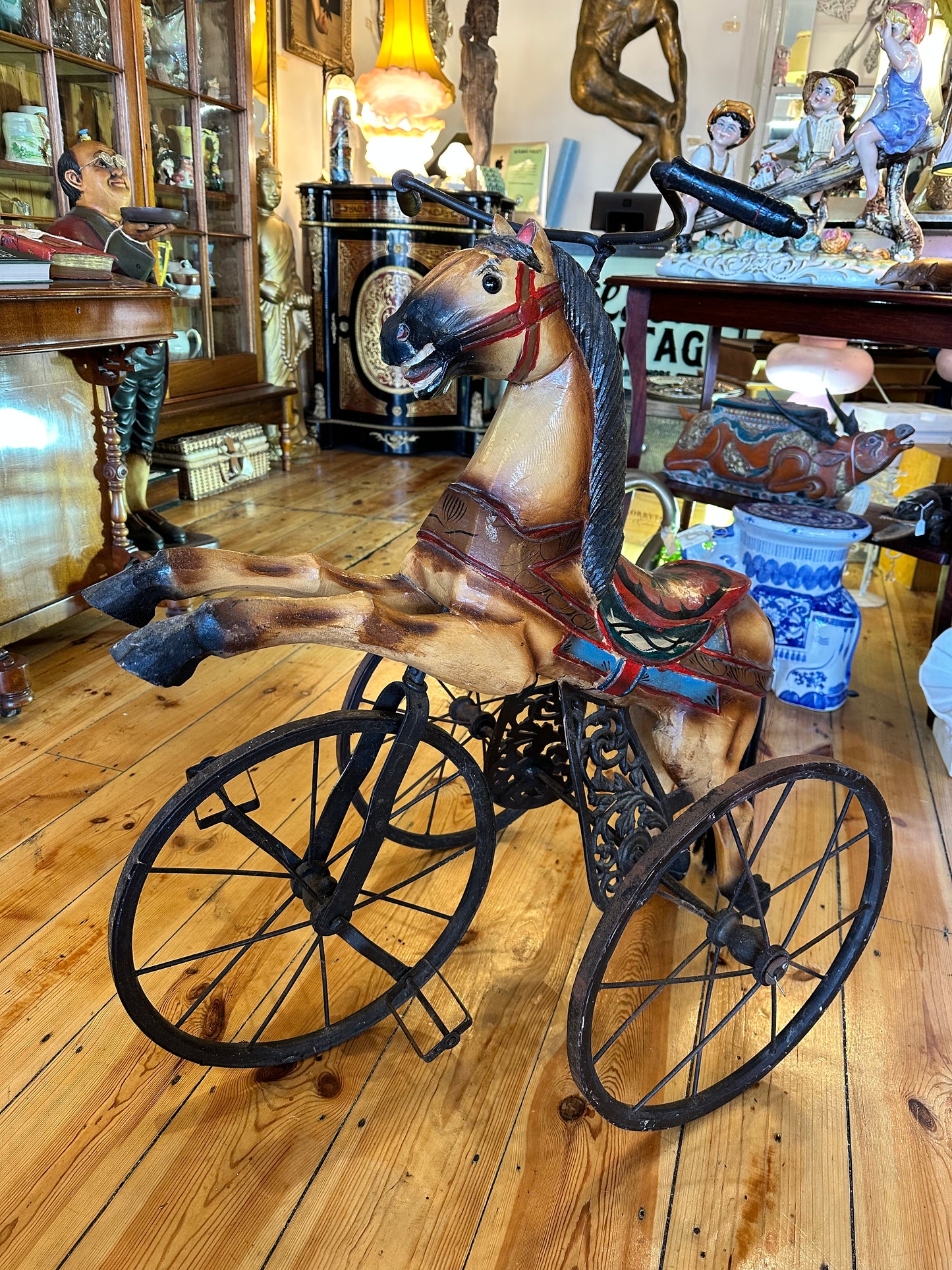 Antique Horse Tricycle – Late 1800s to Early 1900s