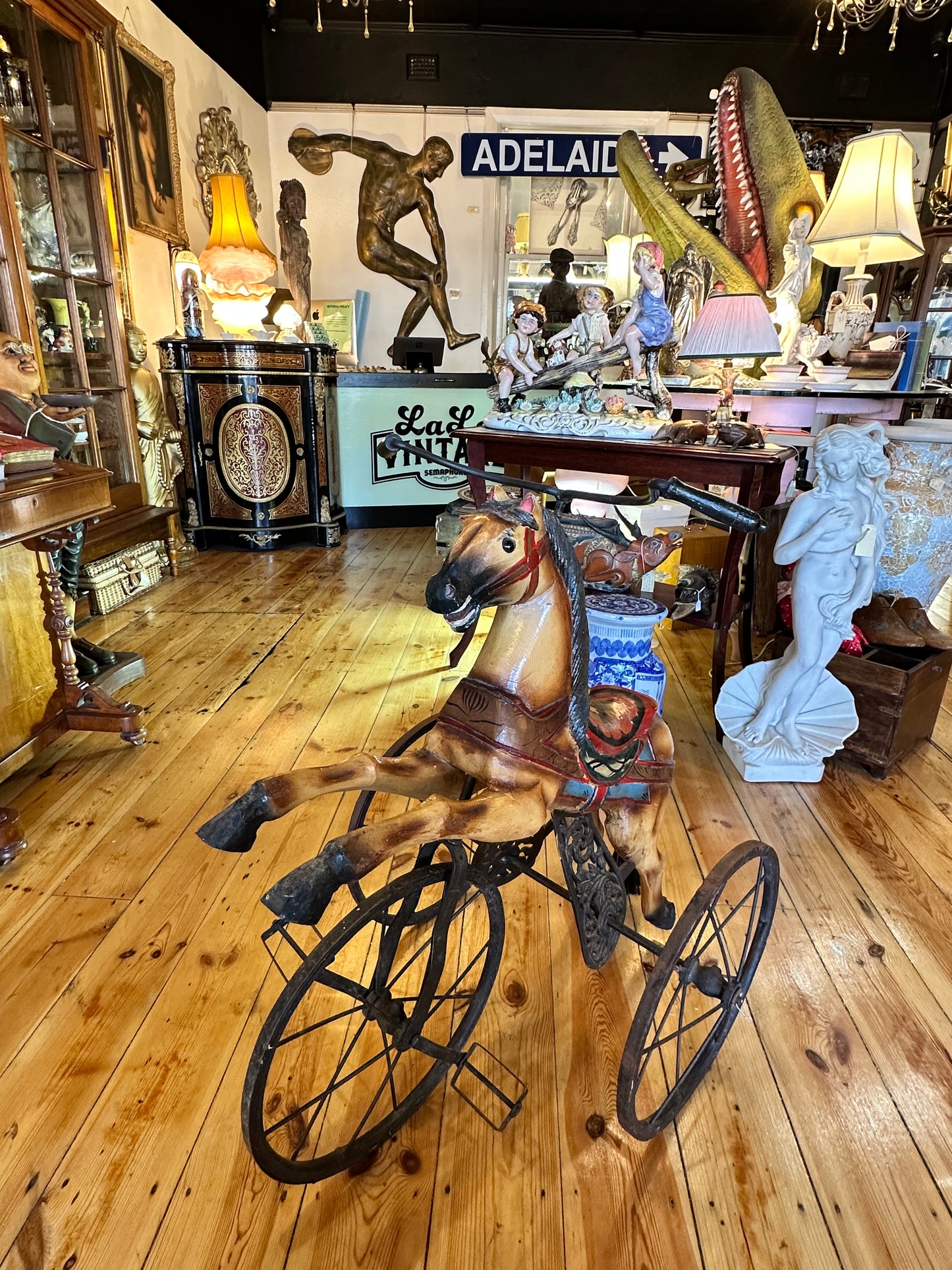 Antique Horse Tricycle – Late 1800s to Early 1900s