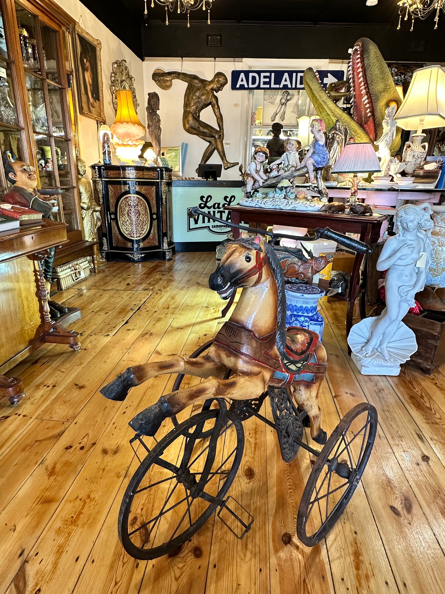 Antique Horse Tricycle – Late 1800s to Early 1900s
