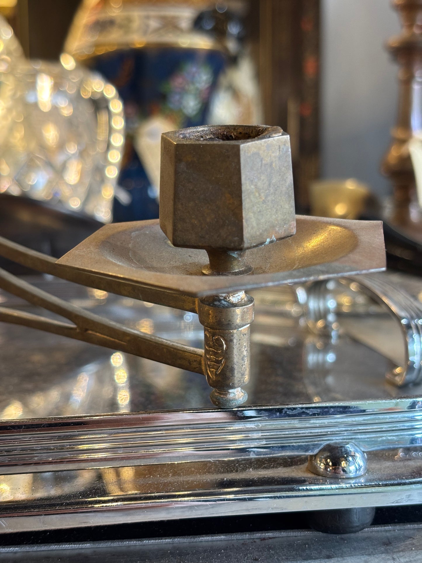 Wall Sconce 1920s Art Deco CAM Compagnie des Arts Mécaniques