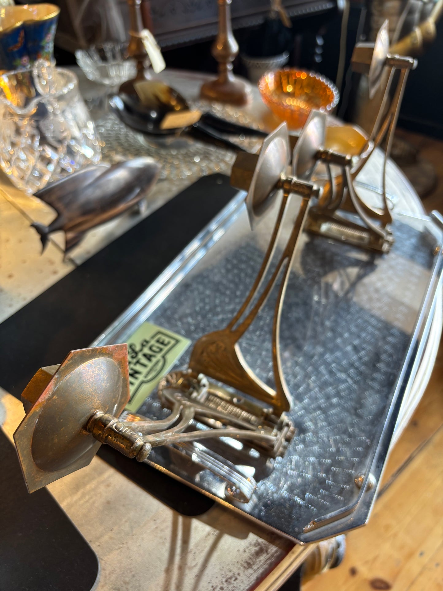 Wall Sconce 1920s Art Deco CAM Compagnie des Arts Mécaniques