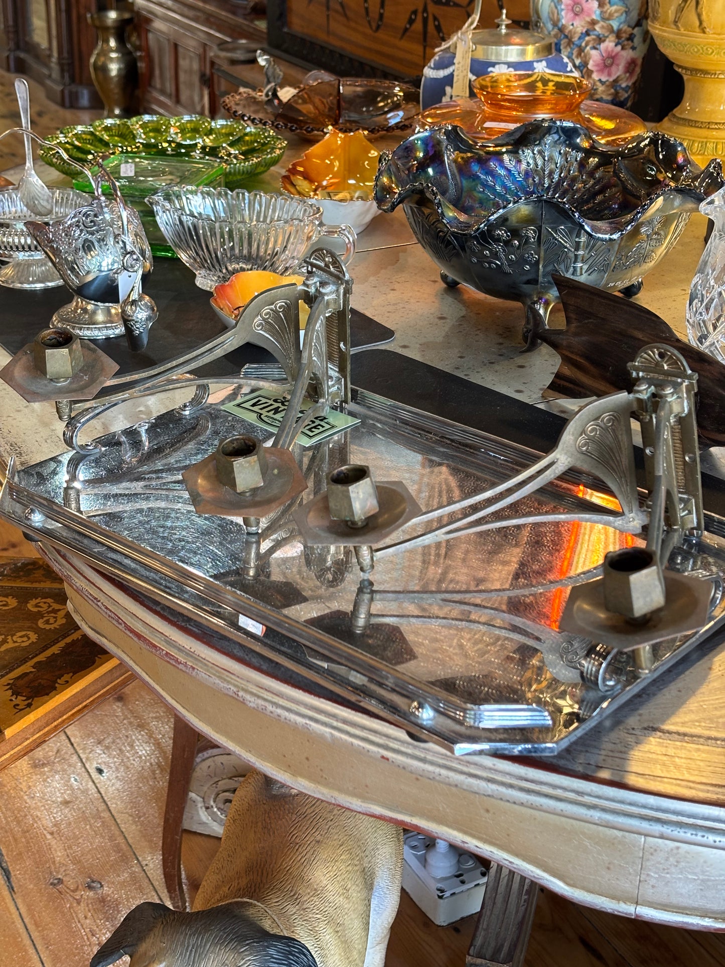 Wall Sconce 1920s Art Deco CAM Compagnie des Arts Mécaniques