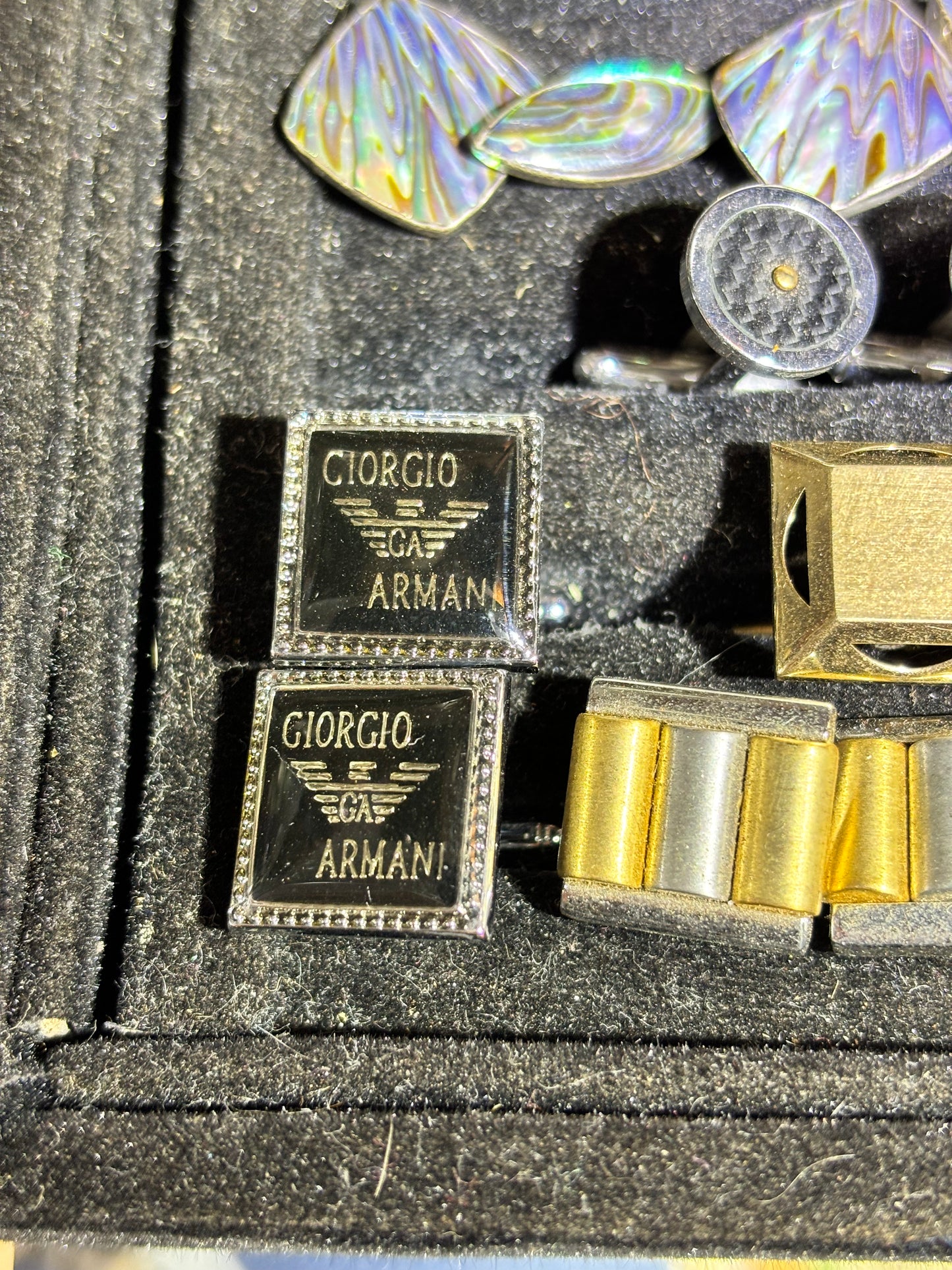 Vintage Giorgio Armani Cufflinks