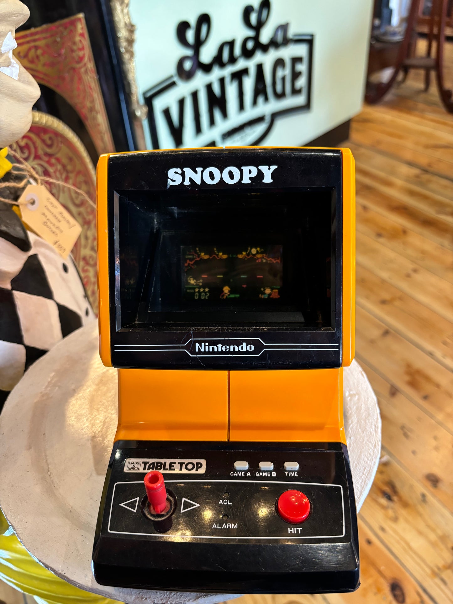 Nintendo Snoopy Game 1983 Working