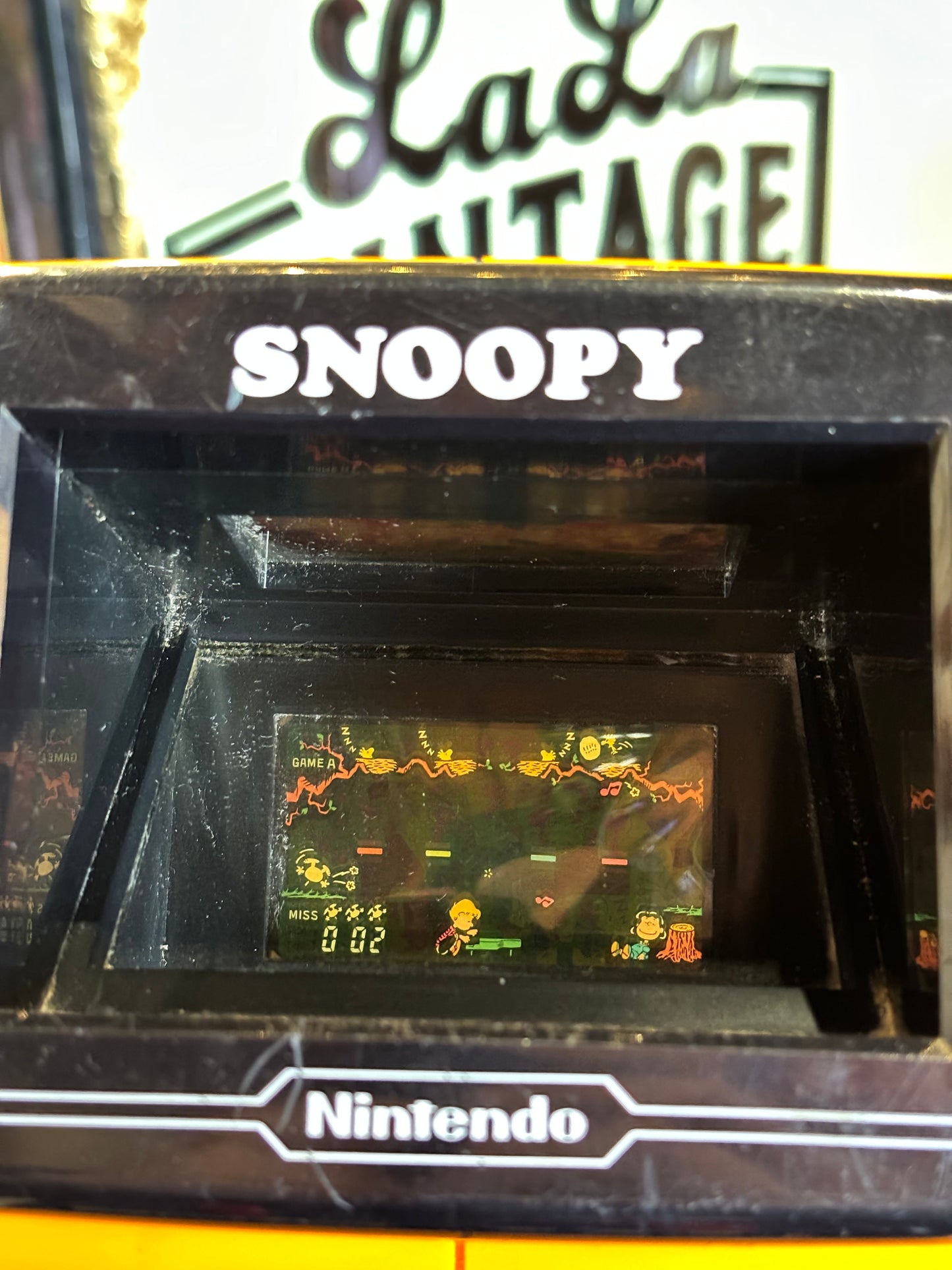 Nintendo Snoopy Game 1983 Working