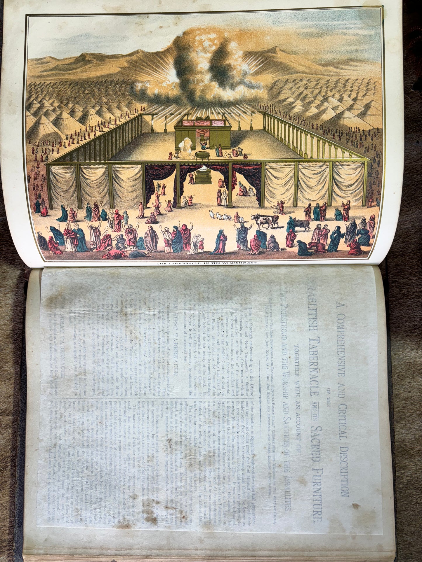 Antique Victorian Bible c1870