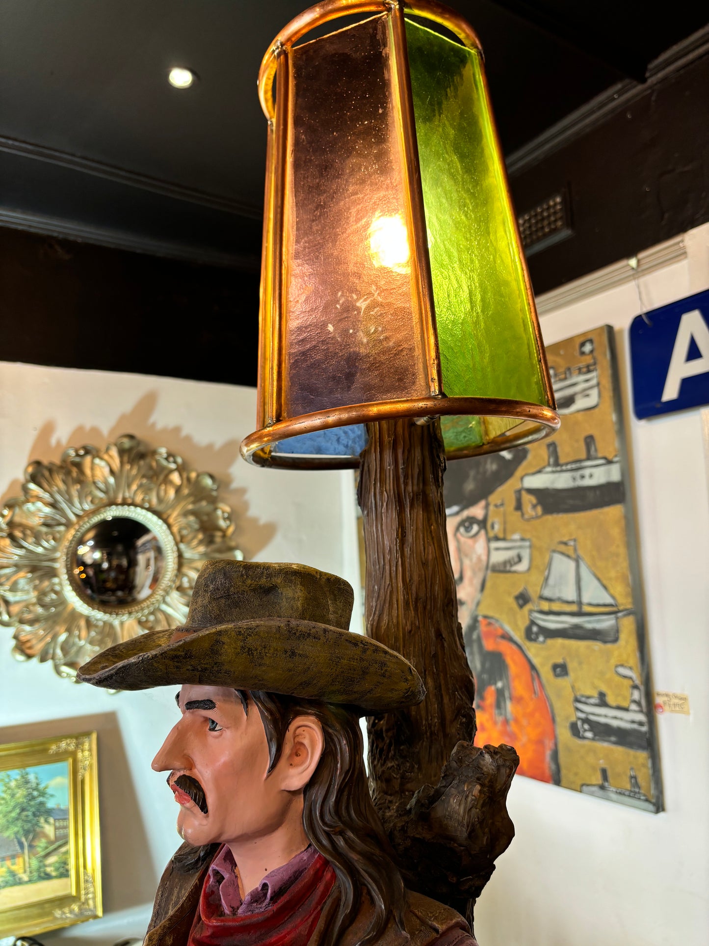 Cowboy Floor Lamp