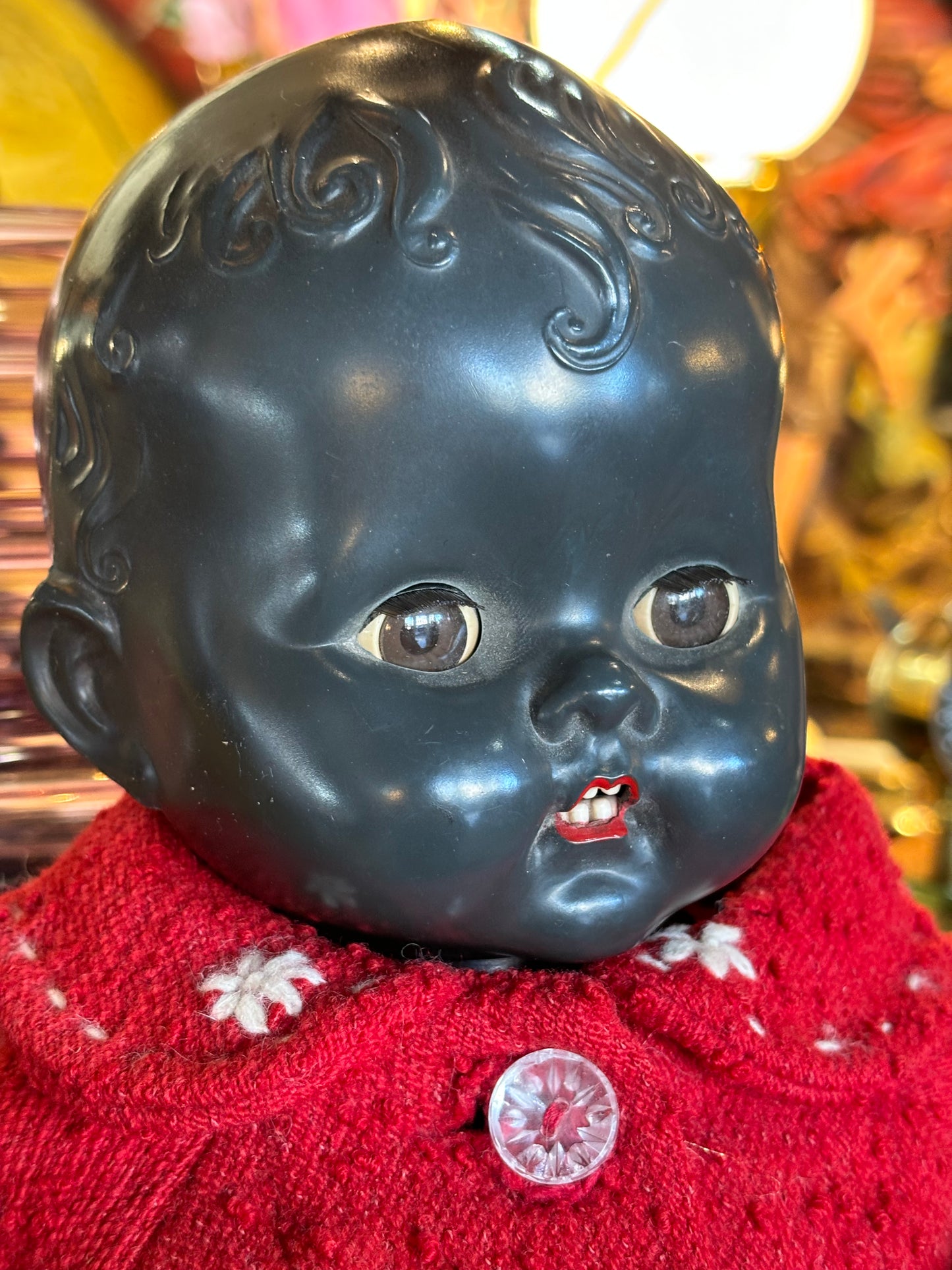 Very Rare Vintage Australian Cherub Doll With Closing Eyes And Voice Box