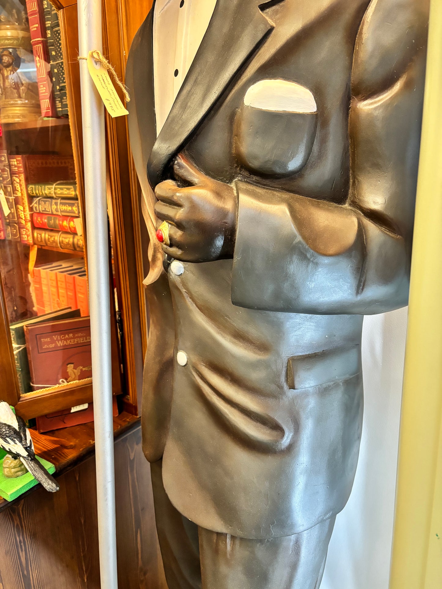 Life Size Louis Armstrong Fibreglass Resin Statue