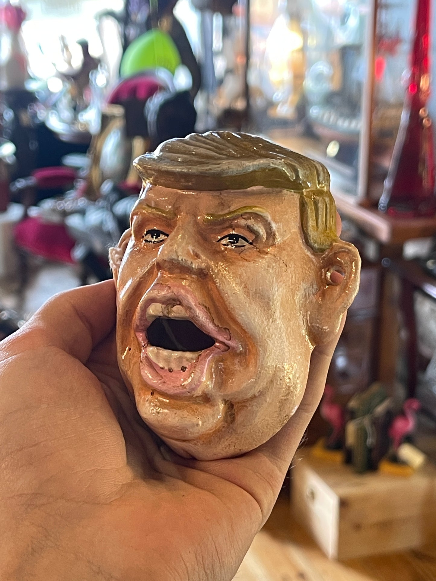 Donald Trump Cast Iron Bottle Opener