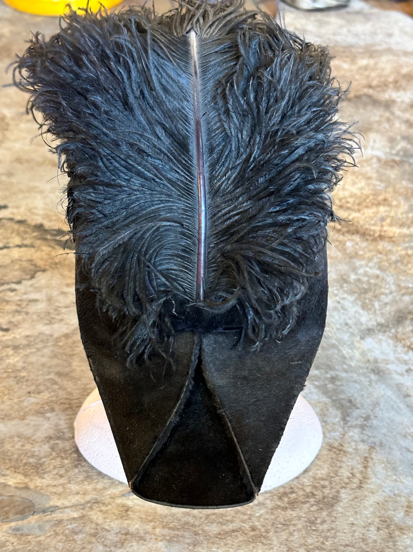 Ostrich Feather Uniform Hat by MG Lilley Columbus Ohio