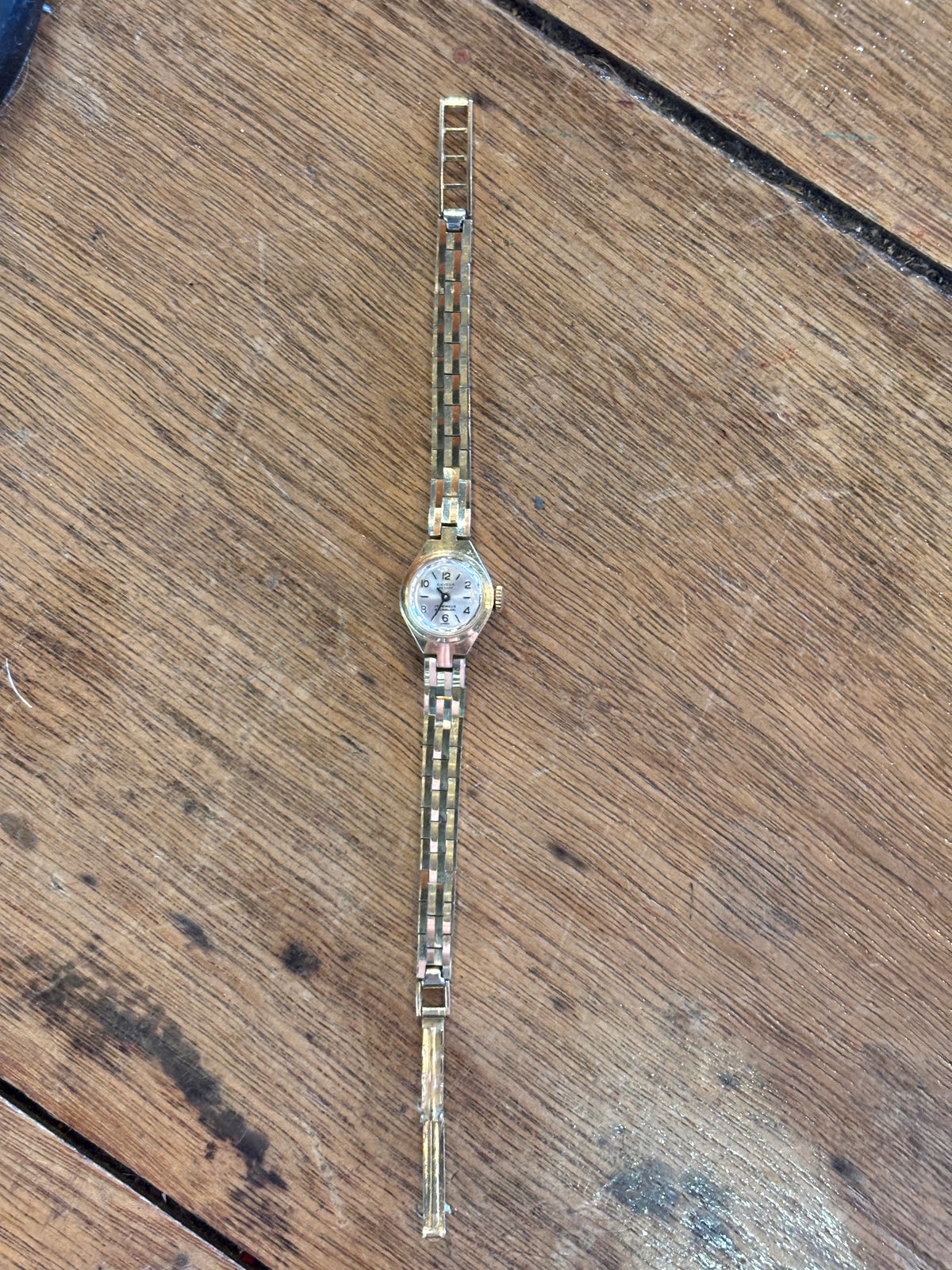 Vintage 1960s Davega De Luxe Swiss Ladies Cocktail Watch