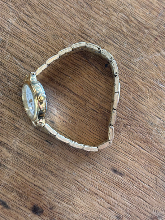 1990s Pulsar by Seiko Ladies Gold Tone Quartz Watch