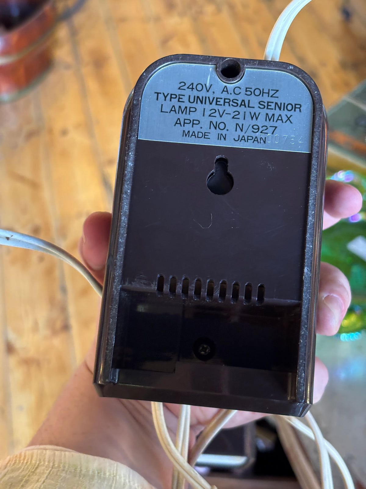 Vintage 1970s Japanese Folding Desk Lamp