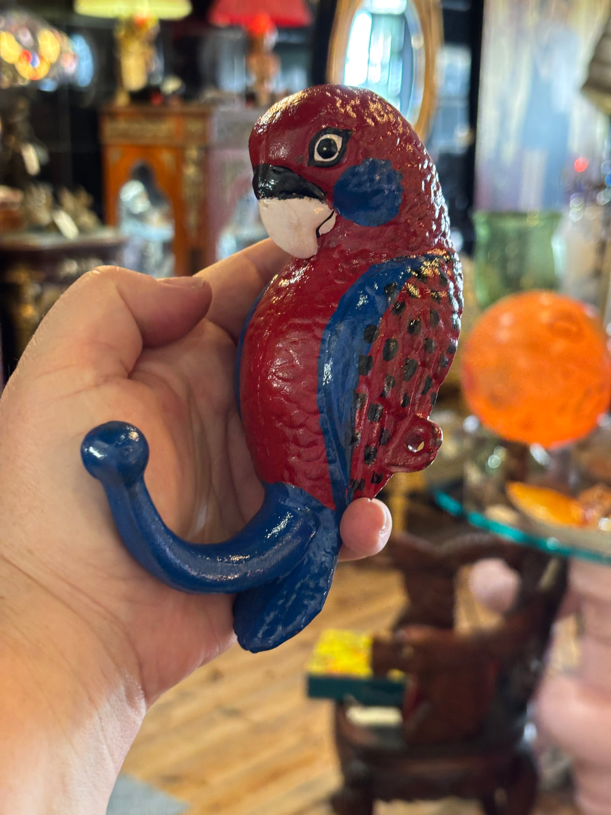 Cast Iron Rosella Wall Hook – Priced Each (Many Available)