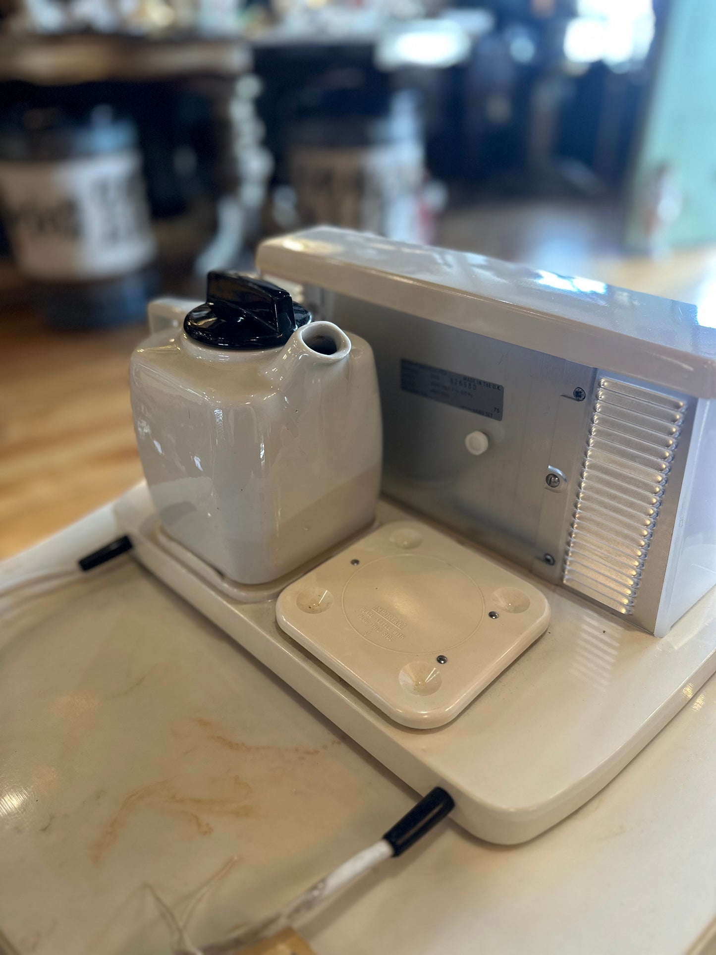 Vintage Goblin Teasmade Model 855 | Retro 1970s Electric Clock & Tea Maker