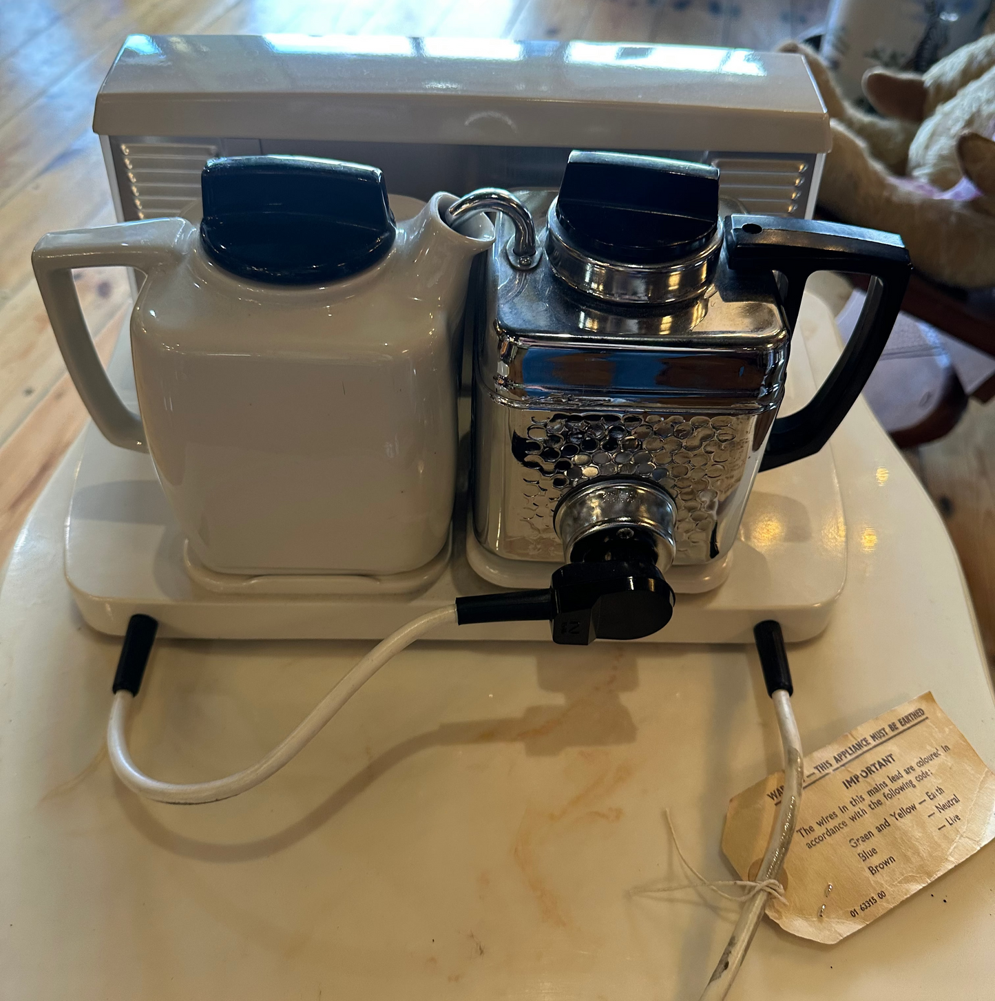 Vintage Goblin Teasmade Model 855 | Retro 1970s Electric Clock & Tea Maker