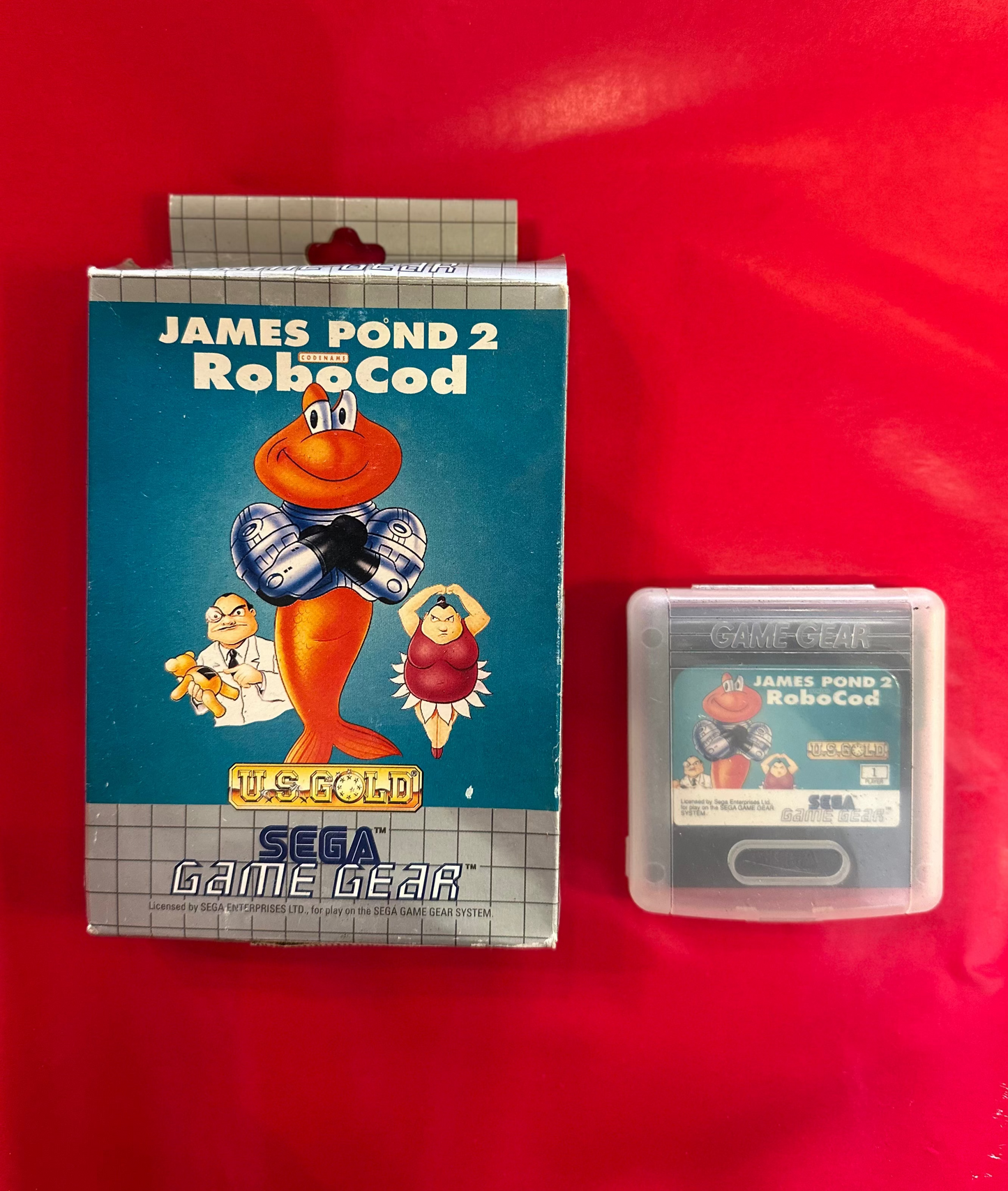 Sega Game Gear James Pond 2: Codename Robocod Complete In Box (CIB) | Vintage Retro Game