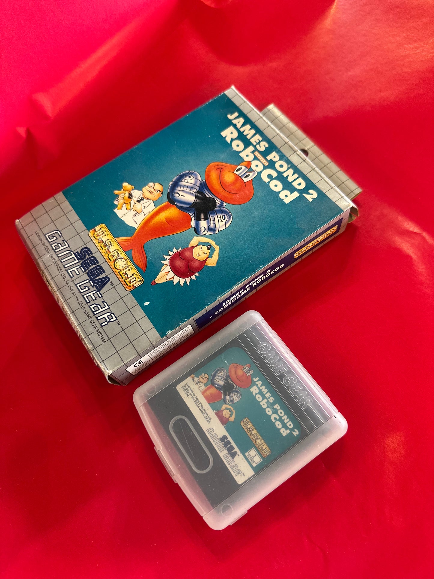 Sega Game Gear James Pond 2: Codename Robocod Complete In Box (CIB) | Vintage Retro Game