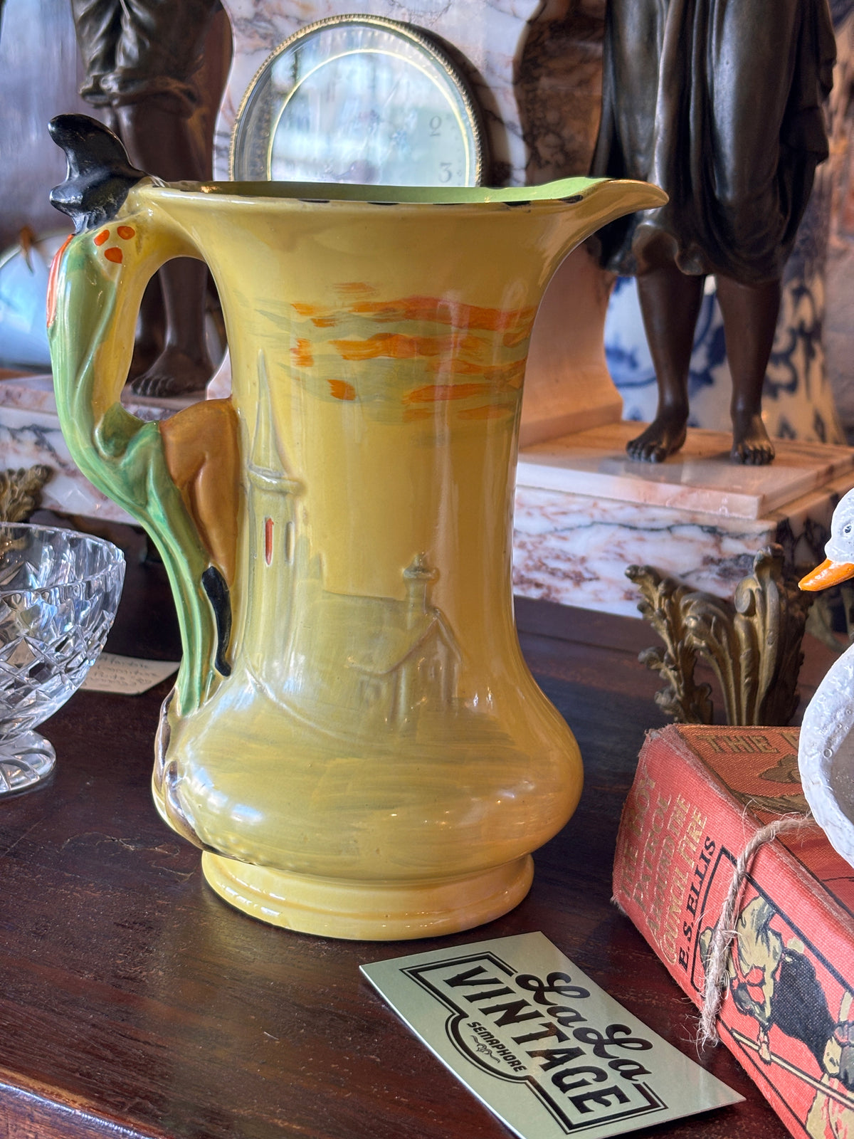 Vintage Burleigh Ware Pied Piper Jug, circa 1940s