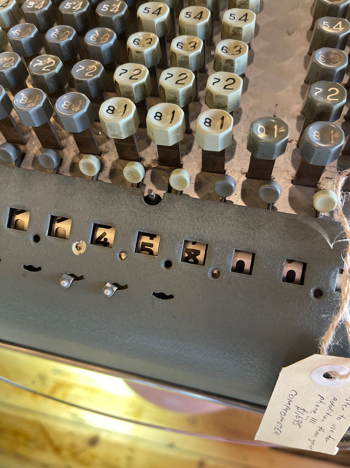 Felt & Tarrant Comptometer C. 1939 Mechanical Calculator