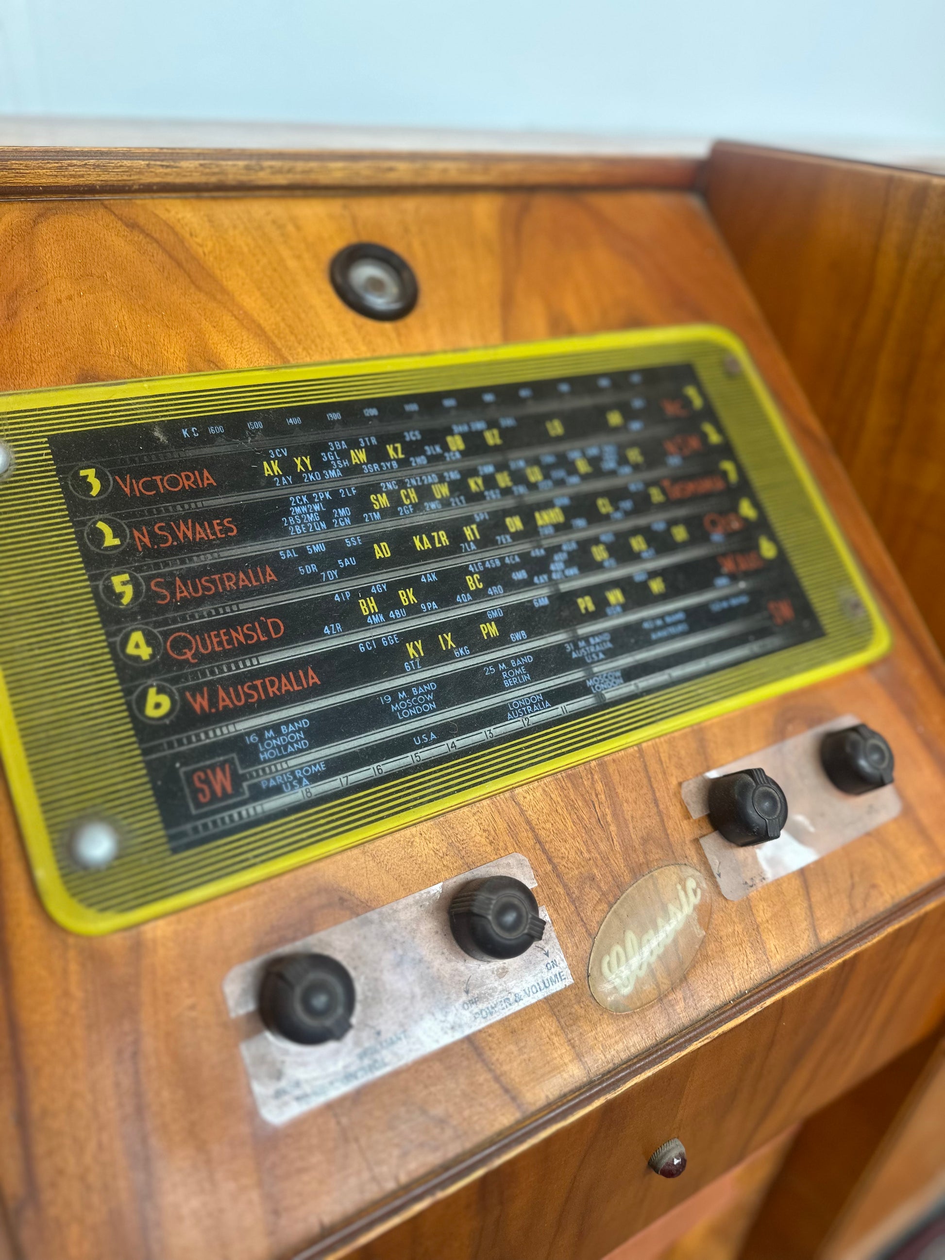 Rema Radiogram Vintage Art Deco