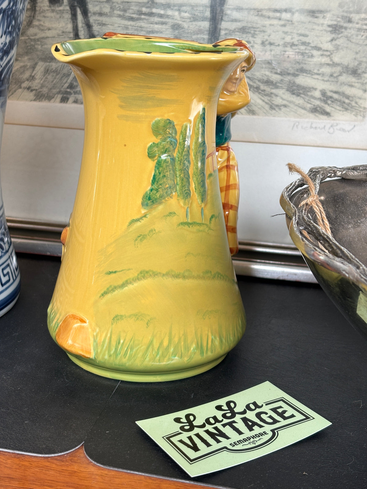 Burleigh Ware Golfer Jug – Burgess, Dorling & Leigh, Burslem England