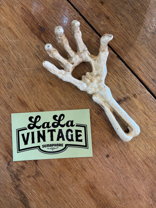 Skeleton Hand Cast Iron Bottle Opener