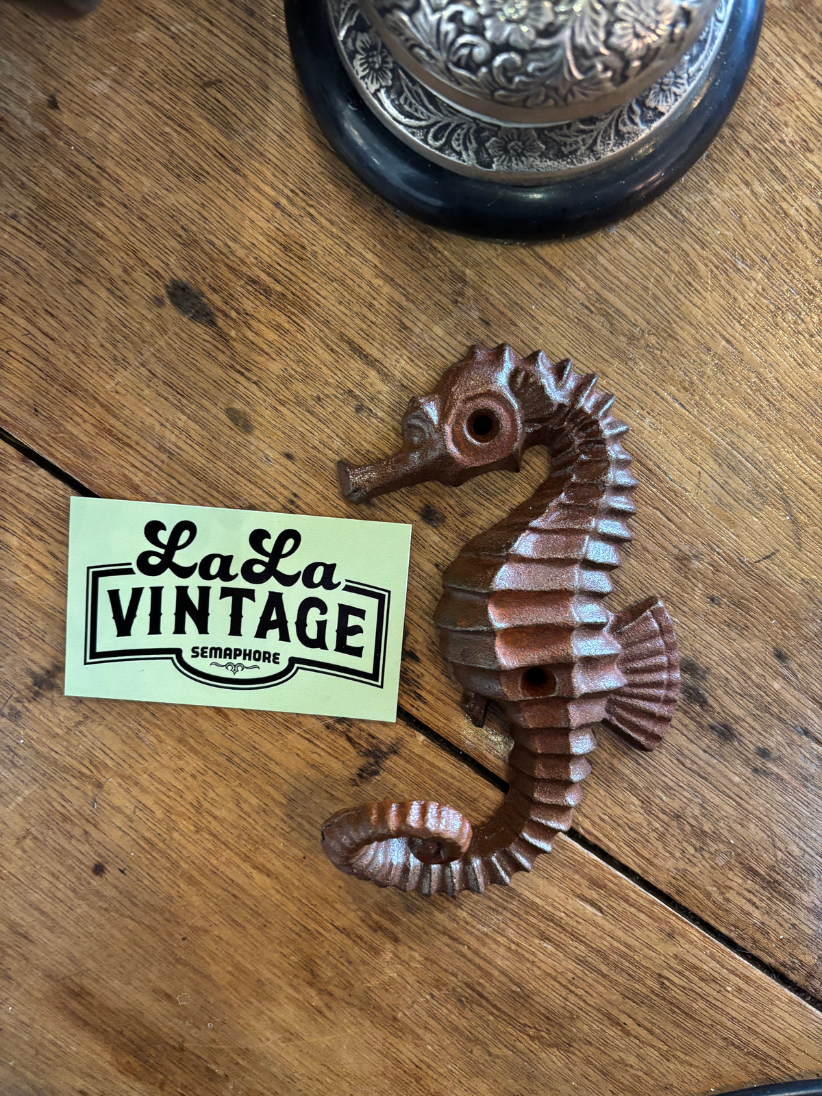 Seahorse Cast Iron Wall Bottle Opener