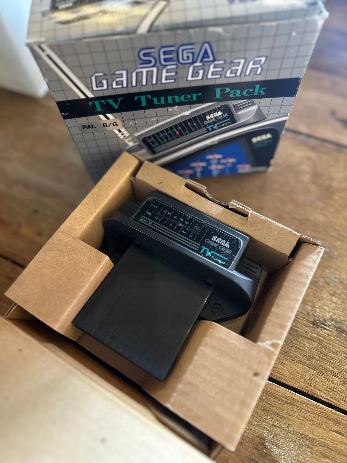 Vintage Sega Game Gear TV Tuner Pack PAL B/G Boxed (MK-2101-50) | Retro Gaming Accessory