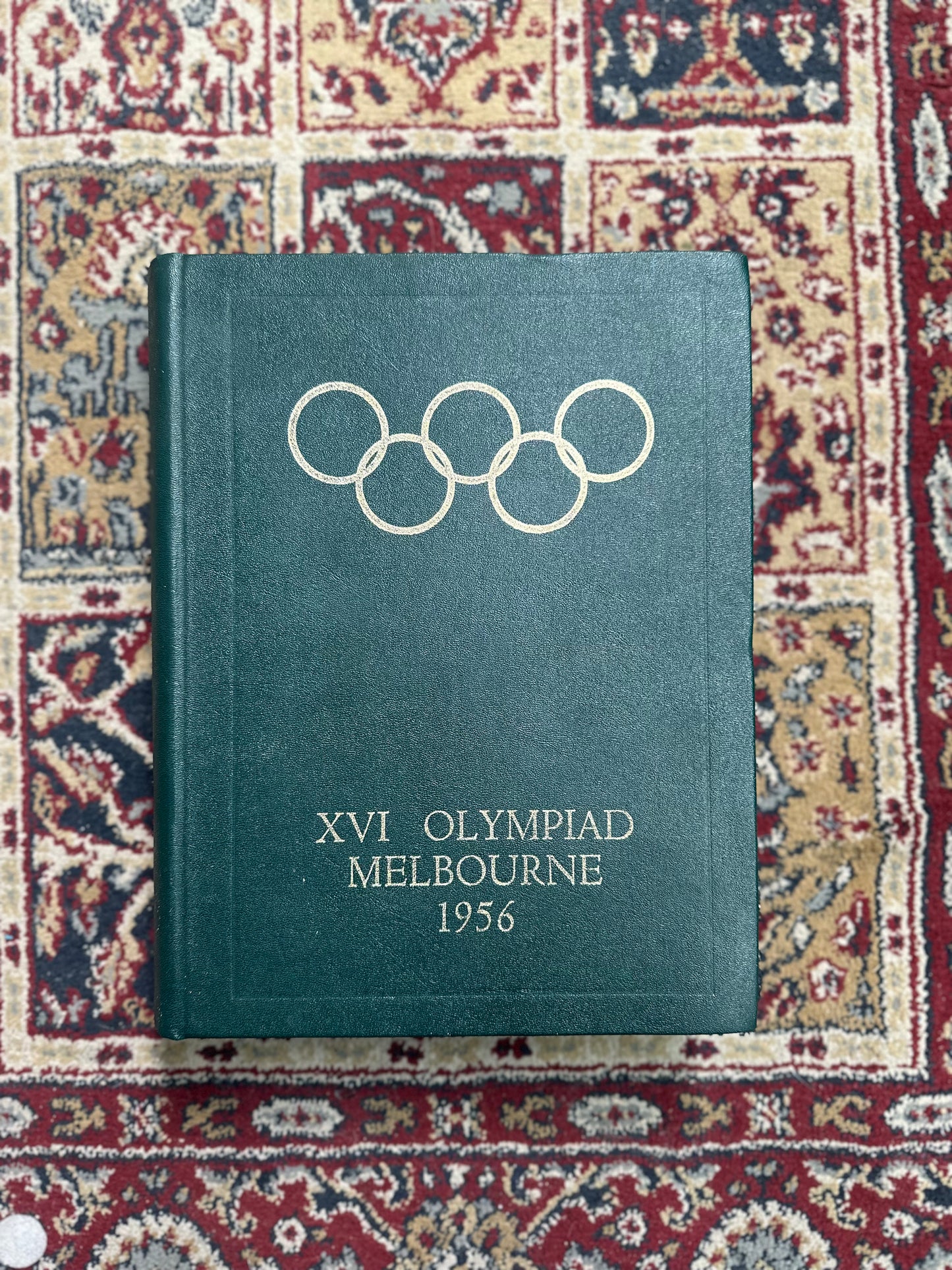 Vintage 1956 Melbourne Olympic Games Official Report Book – XVI Olympiad Memorabilia