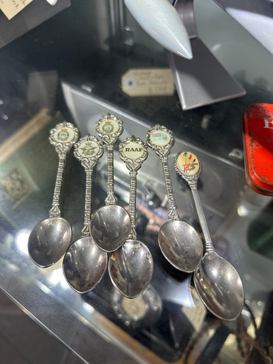 Vintage RAAF Souvenir Spoons | Royal Australian Air Force Militaria Collectables