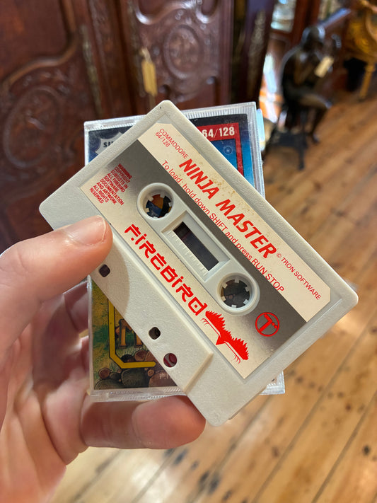 Ninja Master – Firebird – Commodore 64/128 – C64 Cassette (Untested)