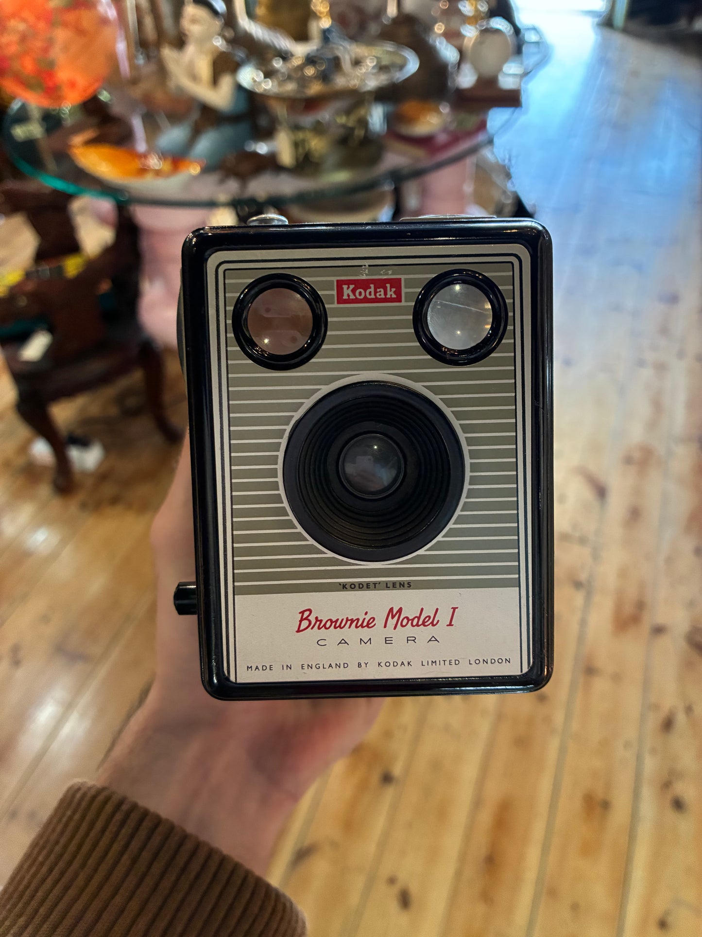 Kodak Brownie Model I Box Camera c. 1950s