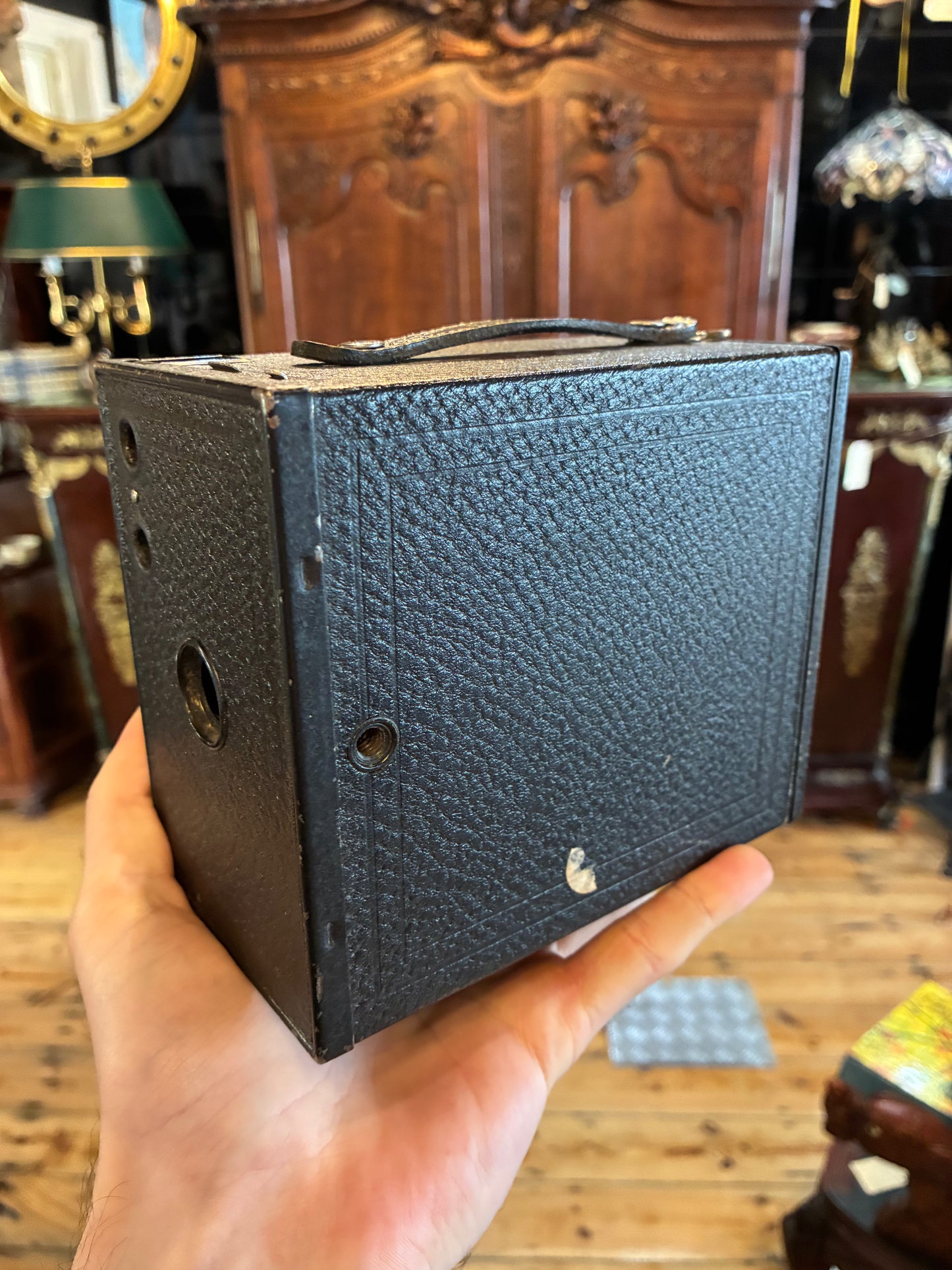 Kodak Brownie No. 2A c. 1900s w/ Part of Original Box