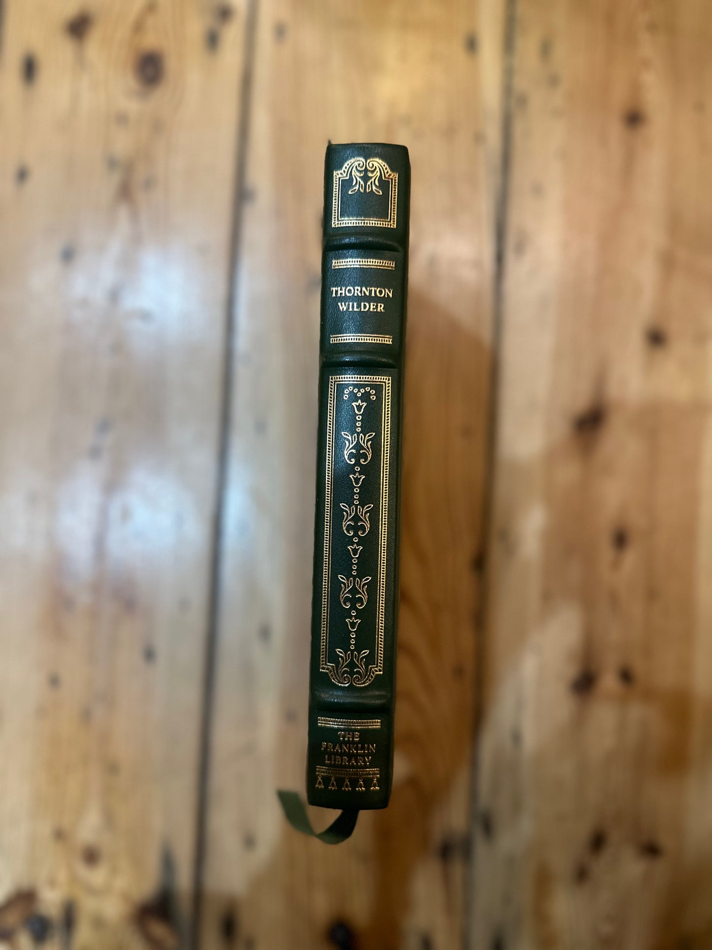 Thornton Wilder Franklin Library Leather Bound Limited Edition 1980 | Vintage Classic Books