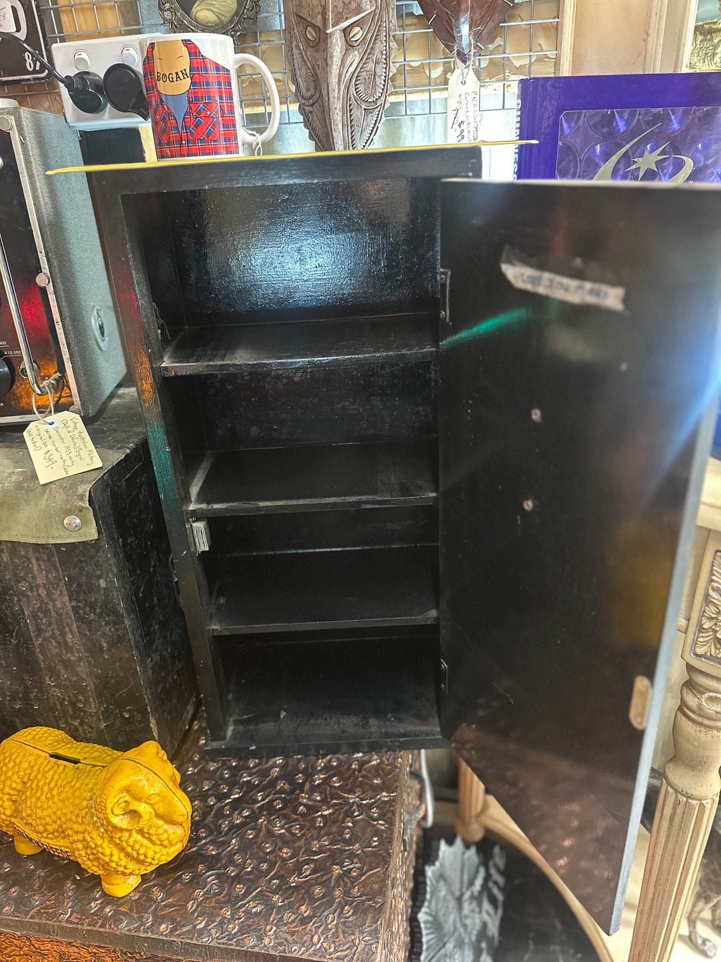 Jack Daniel's Vintage-Style Wooden Storage Box / Cabinet