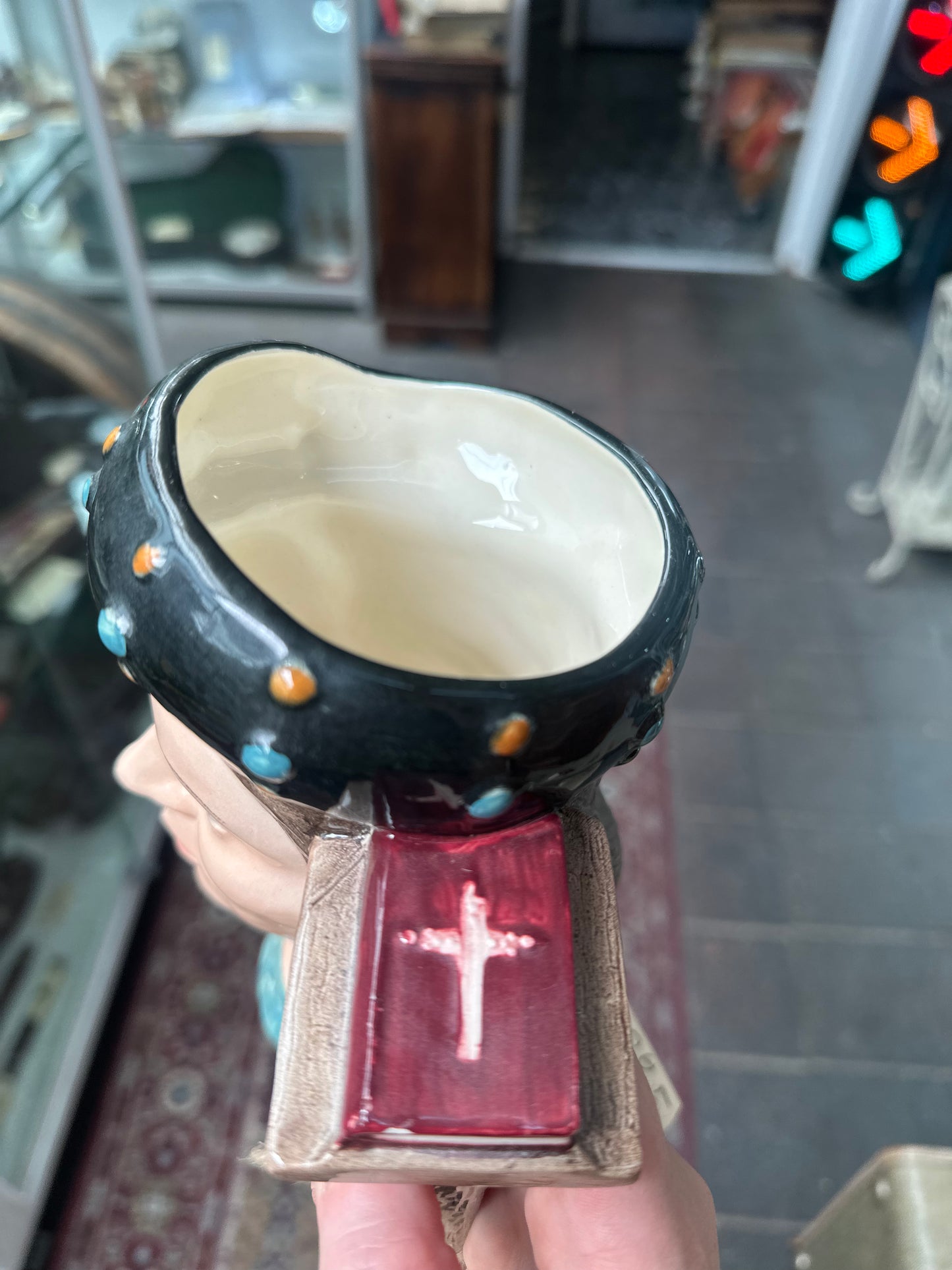 Vintage Royal Doulton Catherine Parr D6664 Character Jug – English Porcelain Collectible (1980)